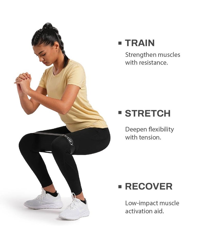 TEGO Mini Loop Resistance Bands for Strength, Mobility & Recovery | Set of 4 | Natural Rubber | Durable & Versatile | Ideal for Home Workouts, Glutes, Rehab & Stretching - Image 3