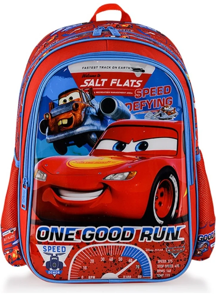 Frocx Disney Cars Licensed Primary School Bag 2 Compartments Hawk One