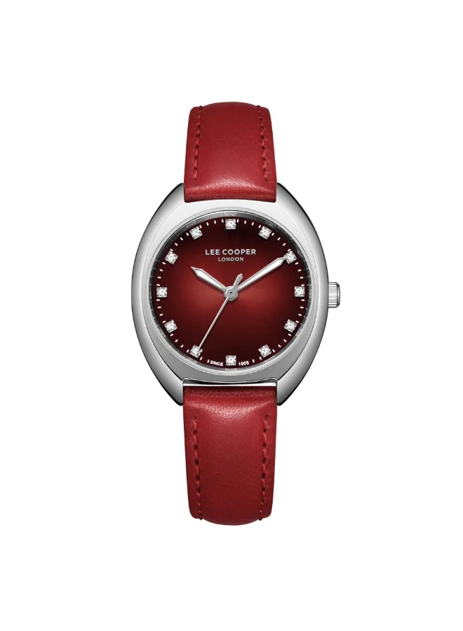 Lee Cooper Women's Leather Analog Watch LC07988.388 - 30 mm