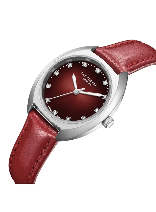 Lee Cooper Women's Leather Analog Watch LC07988.388 - 30 mm