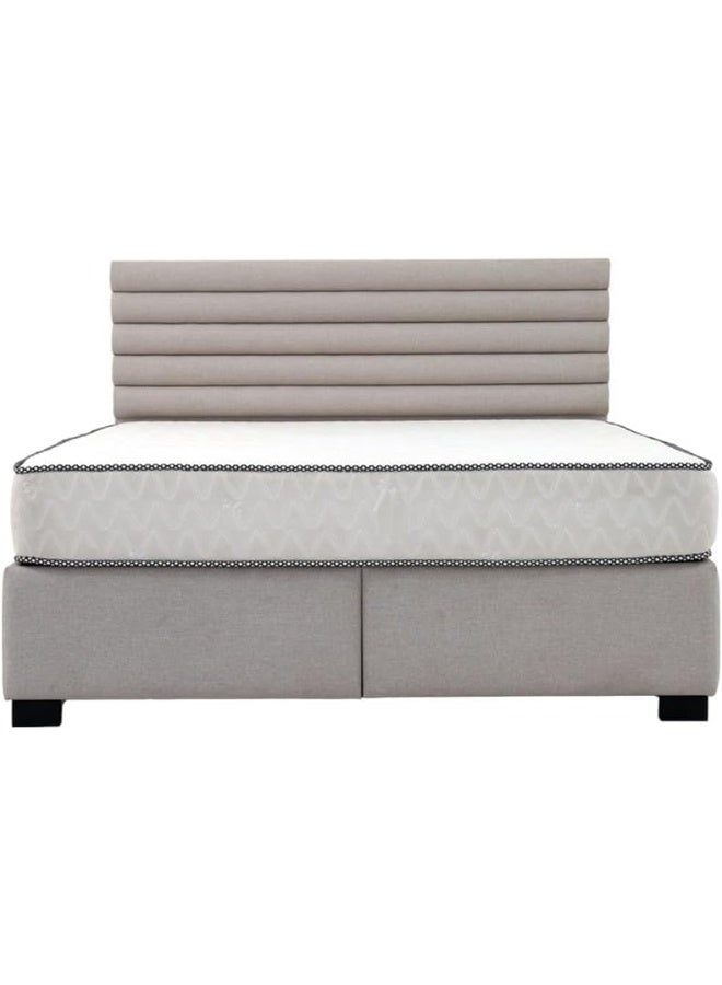 Comfynest Hydraulic Lift-Up Storage Bed – Modern Upholstered Bed with Ample Hidden Storage Multiple Sizes and options available (With Mattress(Spring), 200x200cm) - Image 3