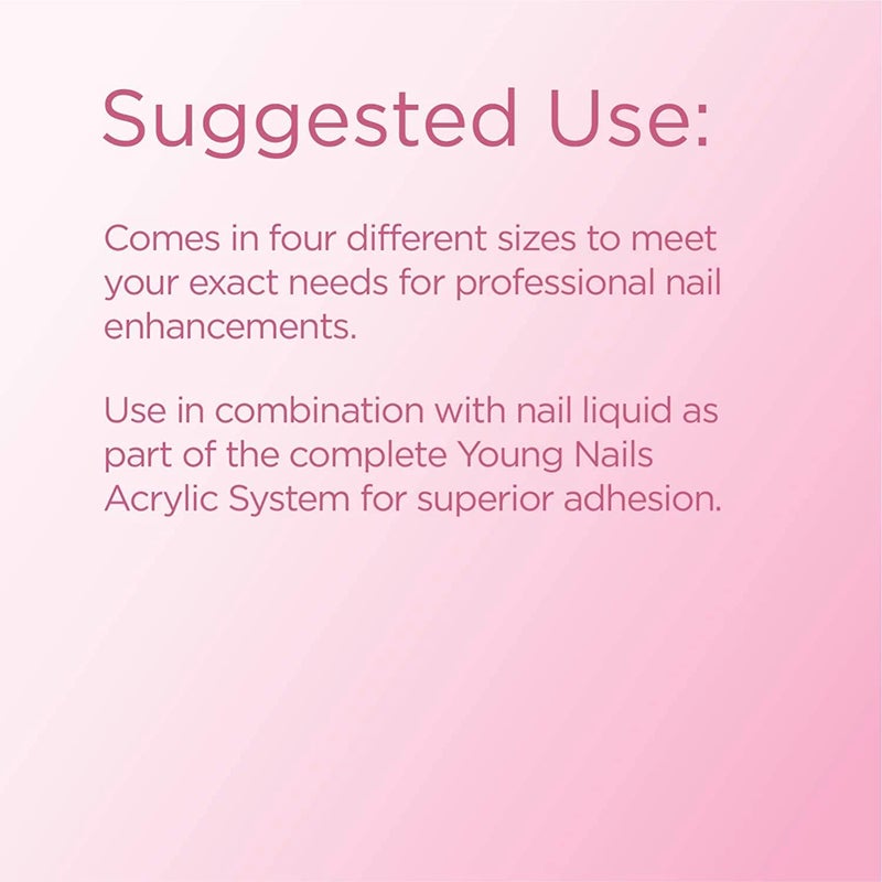 Young Nails Acrylic Speed Powder, Frost Pink, 660 Gram - Image 4