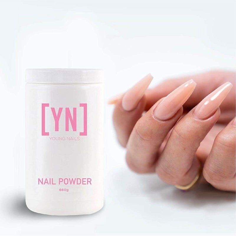 Young Nails Acrylic Speed Powder, Frost Pink, 660 Gram - Image 5