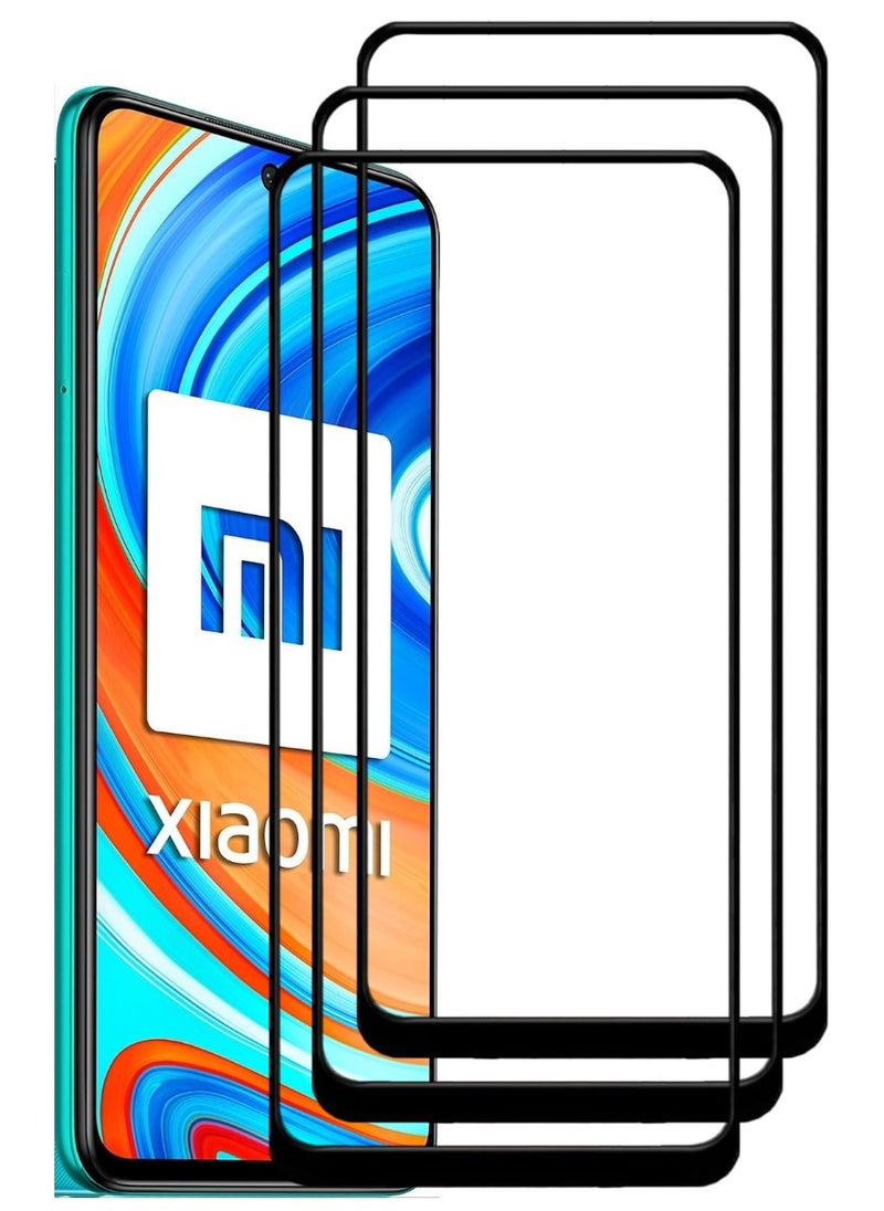 ACLIX 3 Pieces Antistatic ESD Dustproof Premium Quality High Definition Tempered Glass Screen Protector Designed For Xiaomi Redmi Note 9 Pro - Image 1
