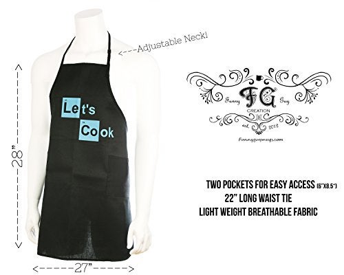 Funny Guy Mugs Trophy Husband Adjustable Apron with Pockets - Funny Apron - Perfect For Kitchen BBQ Grilling Barbecue Cooking - Image 4