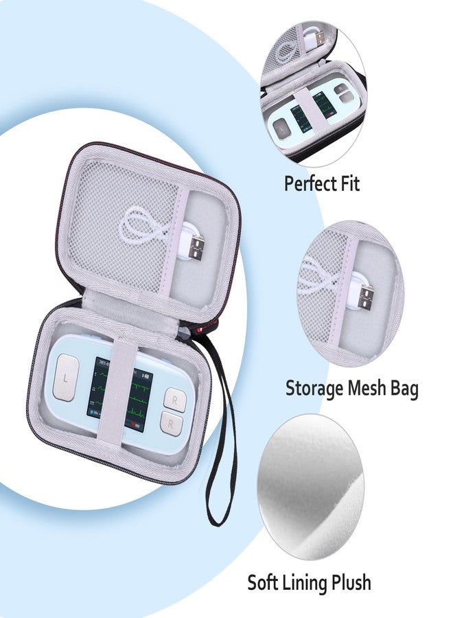 XANAD Hard Case Compatible with EMAY 6L Portable ECG Monitor(Case Only) - Image 2
