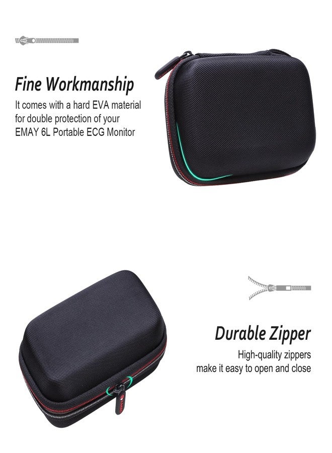 XANAD Hard Case Compatible with EMAY 6L Portable ECG Monitor(Case Only) - Image 5