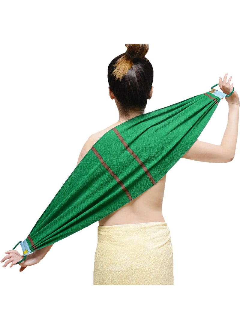 LeapLife Exfoliating Back Scrubber Body Back Scrubber Towel for Shower Bath Wash Scrub Cloth Washcloth Washer for Men Women Exfoliation Body Scrubbing Brush Exfoliator 500D250D  - Image 2