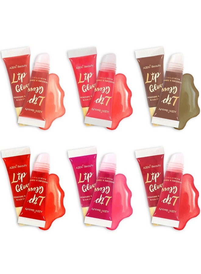 AZEN 120 Pack Lip Gloss Set, Lip Oil for Dry Cracked Lips Moisturizing Hydrating Nourishing with Vitamin E - Image 3