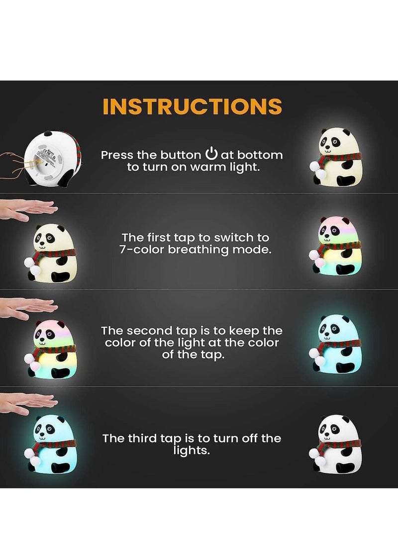 ELTRAZONE Lamp with Color Changing Light, USB Rechargeable, for Kids Rooms – Night Light with Multiple Color Options - Image 4