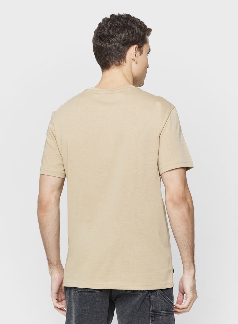 LACOSTE Logo Crew Neck T Shirt - Image 2