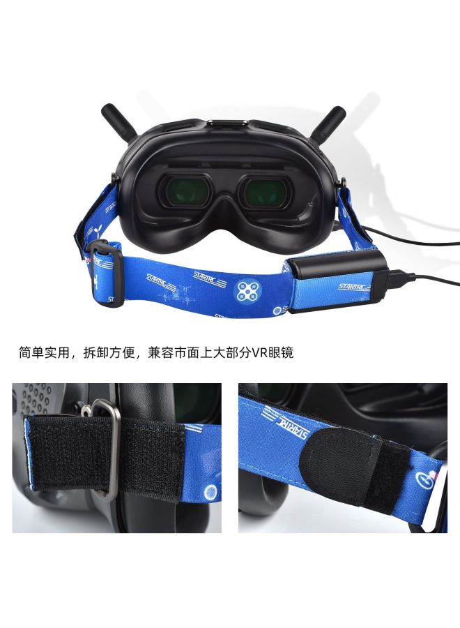 STARTRC حزام رأس ملون مناسب لنظارات الطيران Dji Fpv ملحقات طائرة Dji Fpv المتنقلة - Image 3
