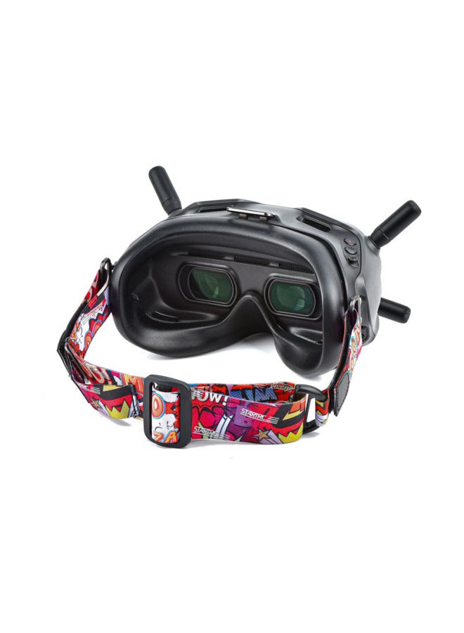 STARTRC حزام رأس ملون مناسب لنظارات الطيران Dji Fpv ملحقات طائرة Dji Fpv المتنقلة - Image 1