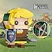 TOY PLAYER BOTW Link Figure Building Set Link Action Figures with Master Sword and Ganondorf Birthday Party Decorations Supplies Gifts for 14 Fans Adults 200 Pieces - Image 4