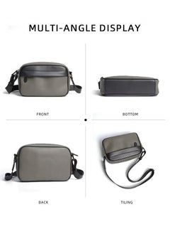 Plaid Pattern PU Leather Crossbody Bag for Men 5 Pockets Adjustable Strap Waterproof Large Capacity Shoulder Bag Mens Business Commuting Leisure Travel Street Trend Backpack - pzsku/Z70C41D1070D4E9B59BEEZ/45/_/1732786234/e1558a8f-4340-46c5-95aa-584763fdccd0