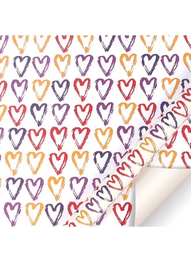 Zeemey 6 Sheets Gift Wrapping Paper With Accessories,Holiday Gift Wrapping Paper,Birthday Gift Box Gift Wrapping DIY, Gift Wrapping Paper for Birthday, Holiday, Wedding, Party,Kids Gift Wrapping (70cmX50cm)  - Image 5