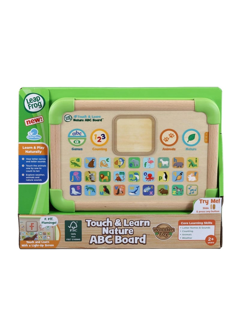 Leap Frog Leap Frog Touch and Learn Nature ABC Board Green 