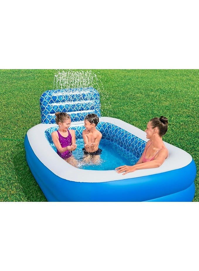 Bestway Bestway Family Pool Waterfall Oasis With Cooling Mister 229cm x 152cm  x 96cm 54451 - Image 4