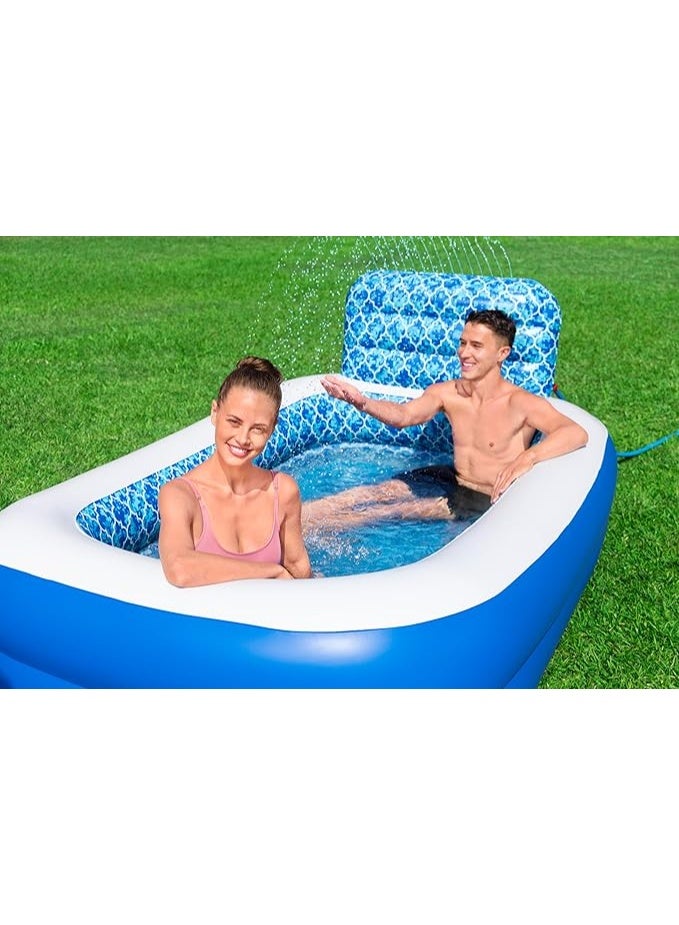 Bestway Bestway Family Pool Waterfall Oasis With Cooling Mister 229cm x 152cm  x 96cm 54451 - Image 3