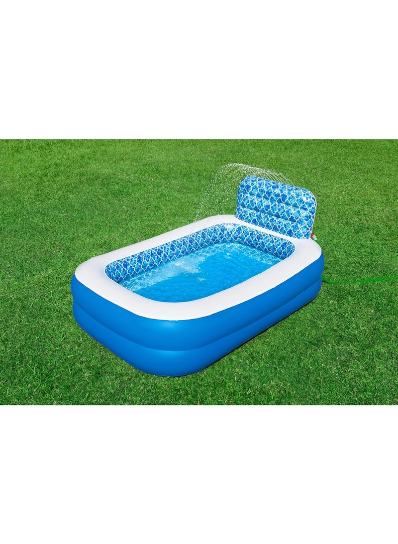 Bestway Bestway Family Pool Waterfall Oasis With Cooling Mister 229cm x 152cm  x 96cm 54451 - Image 1