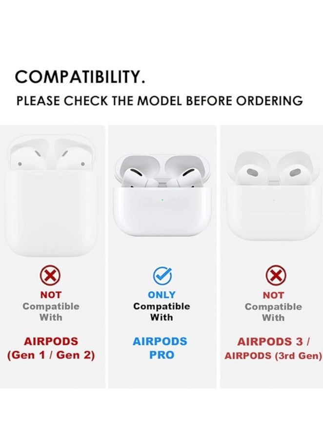 General For Riggear Apple Airpods Pro Case, Clear Hybrid Impact Resistant Silicone Headphone Case  - Image 2