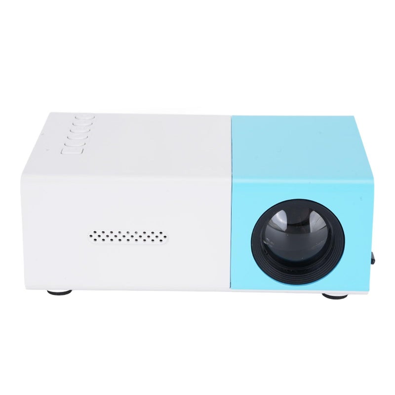 Zunate Small Projector 1080P HD Portable LED Mini Movie Projector for Home Theater Outdoor Events Camping Garden Parties with USB HDMI Bluetooth Compatible Black - Image 2
