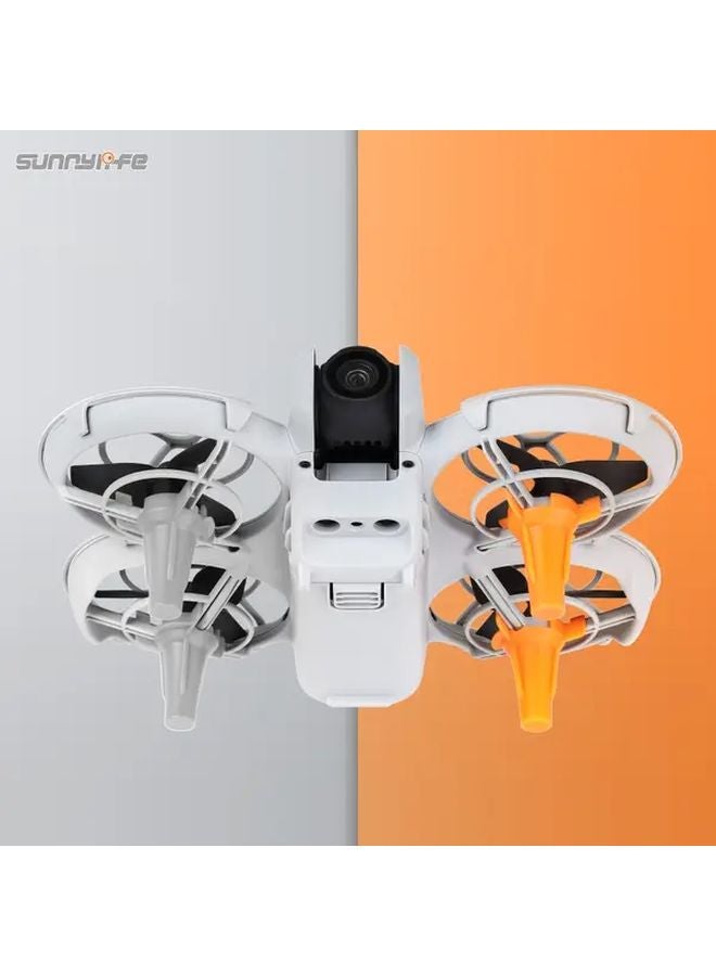 Gray 4pcs DJI NEO Drone Landing Gear for Stable Aerial Photography - Image 5