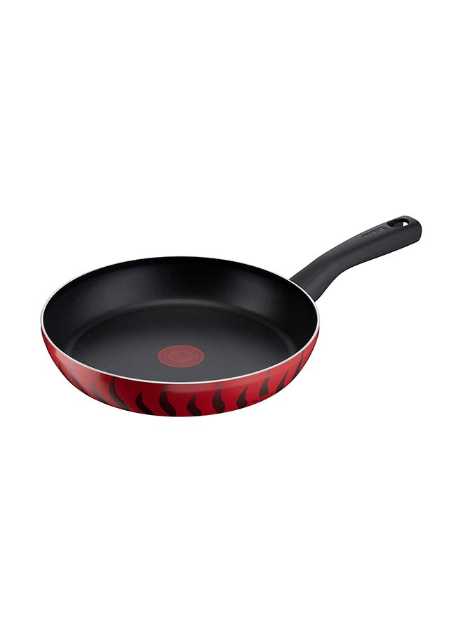 Tefal 14-Piece Tefal G6 Tempo Flame Non-Stick Coating No Pfoa, No Lead, No Cadmium Heat Indicator Cookware Set Includes Frying Pan 24/ 28, Saucepan 16+ Glass Lid, Stewpots 24/ 28+ Glass Lids, Kebbe 28 Cm, Oven Dish, 29x22cm, 4 Accessories (Spoon, Ladle, Long Spatula, Potato Masher) Red - Image 4