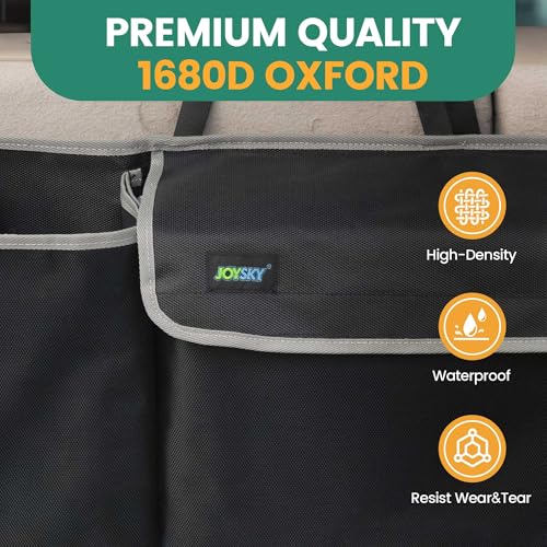 JOYSKY Car Trunk Organizer, Backseat Hanging Organizer Storage, Large Capacity Back Seat Car Organizer for SUV, Sapce-saving Vehicle Interior Accessories - Image 4