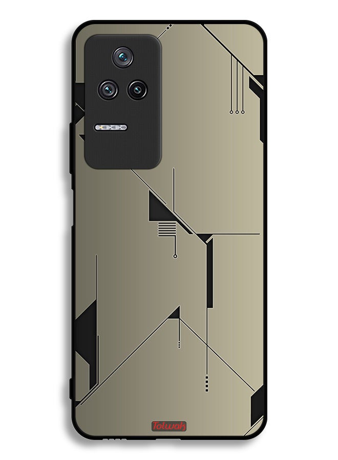 Tolwak Xiaomi Poco F4 Protective Case Cover Minimalism Abstract Digital Art - Image 2