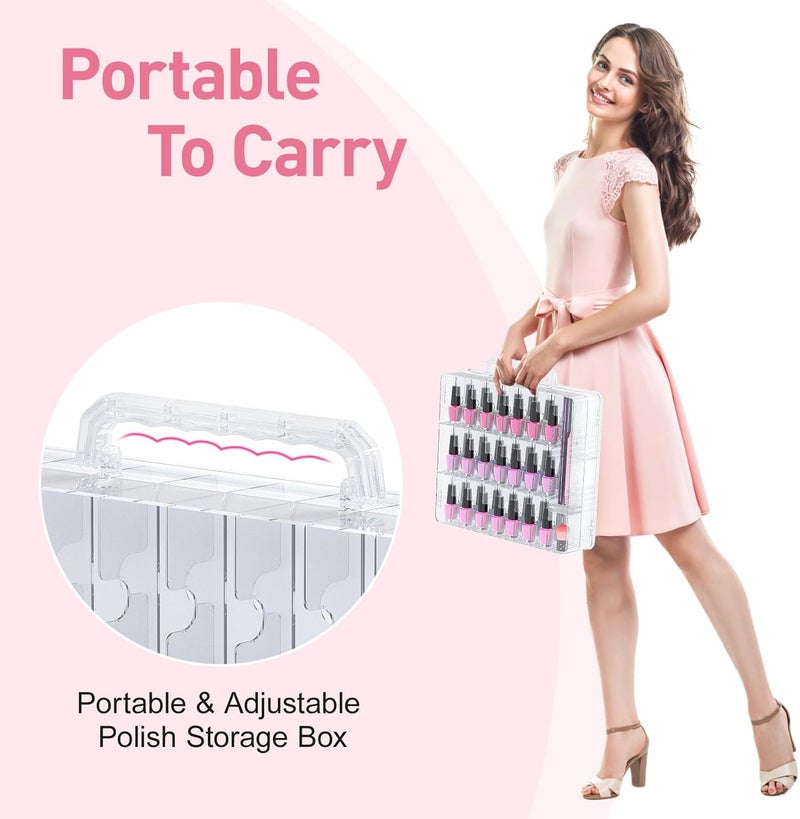 BELOVING Nail Polish Organizer Case - Image 5