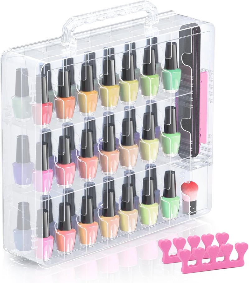 BELOVING Nail Polish Organizer Case - Image 1