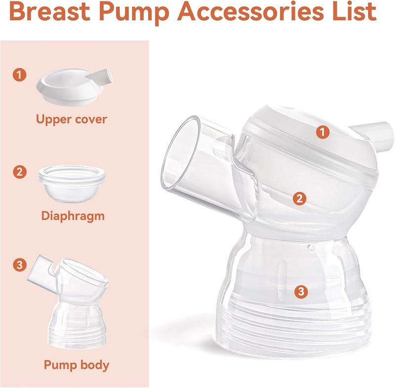 NCVI Replacement Connector Compatible with 810081028122811681288129 Breast Pump Accessories BPA Free 1 PC - Image 4