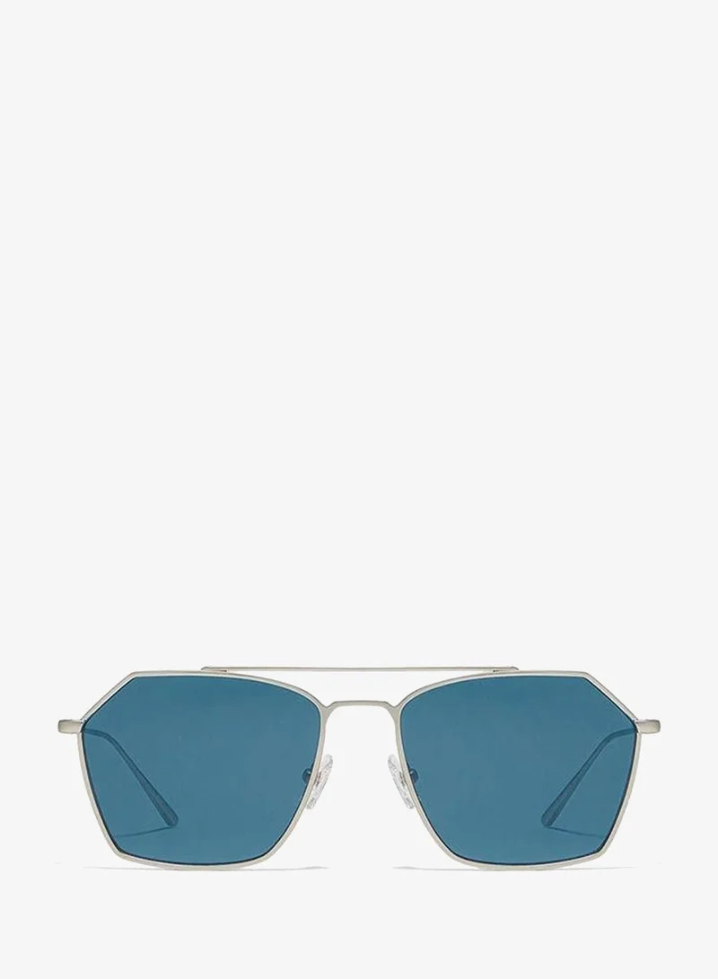 30Sundays 30Sundays FIGARO II,Men Sunglasses, Aviator Sunglasses, UV Protection: UV400 (Silver,Blue)