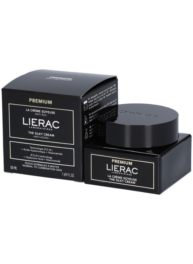 LIERAC PREMIUM ANTI-AGING THE SILKY CREAM 50ML - Image 1