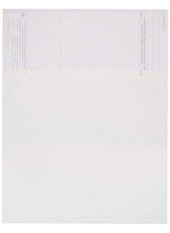 Check O Matic Atic Computer Blank Check Paper Not Customized Check On Top And Stub On Bottom Security Features & Laser Printer Compatible For Home And Business Sky Blue Premium  - Image 2