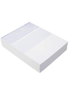 Check O Matic Atic Computer Blank Check Paper Not Customized Check On Top And Stub On Bottom Security Features & Laser Printer Compatible For Home And Business Sky Blue Premium  - Image 4
