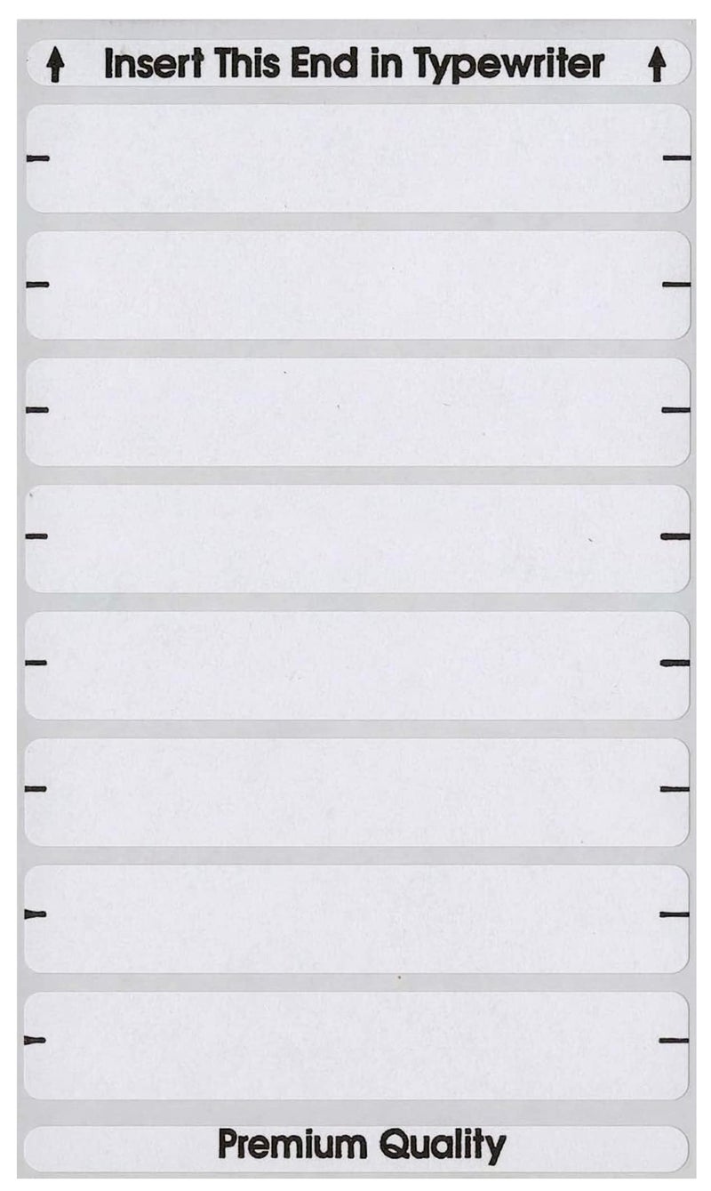 MACO White File Folder Labels, 9/16 x 3-7/16 Inches, 248 Per Box (FF-L1) - Image 4