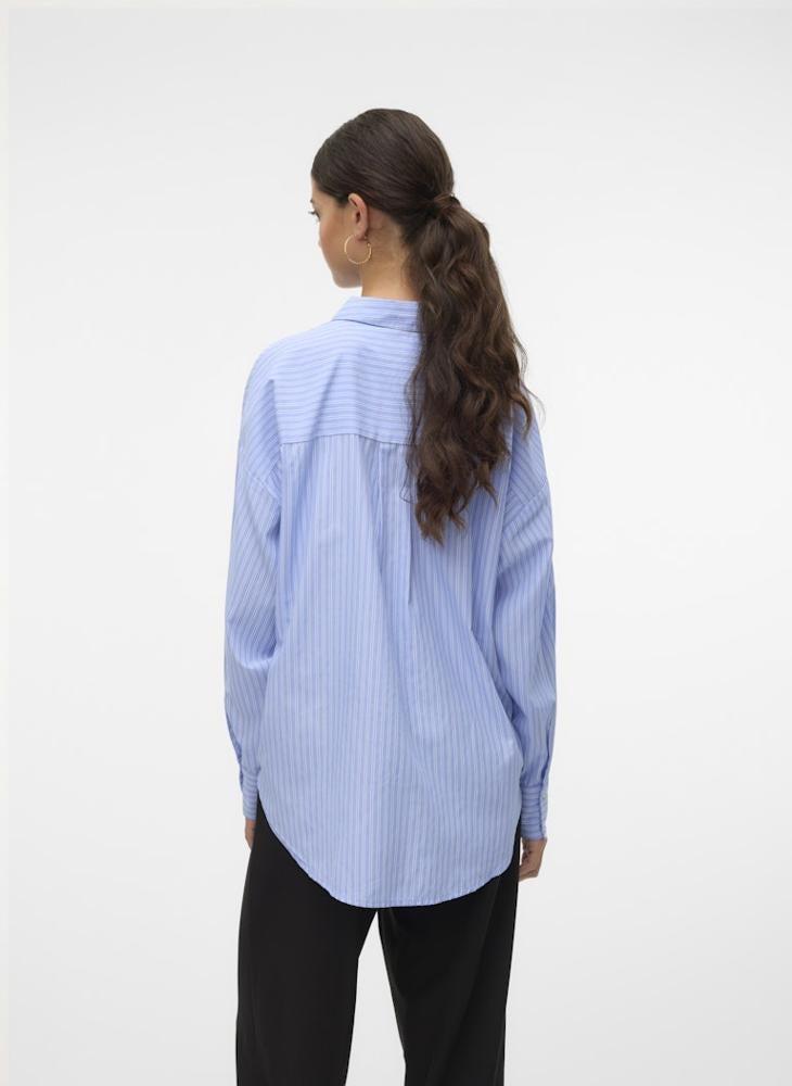 VERO MODA Regular Fit Striped Shirt - Image 2