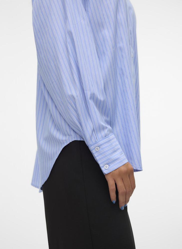 VERO MODA Regular Fit Striped Shirt - Image 3