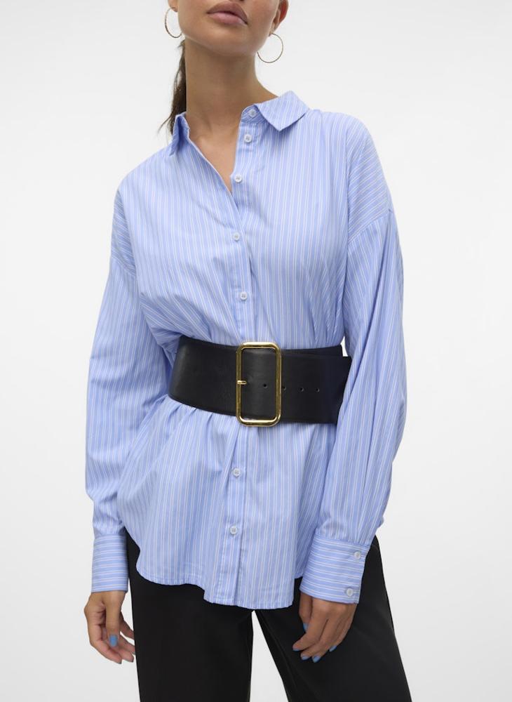 VERO MODA Regular Fit Striped Shirt - Image 4