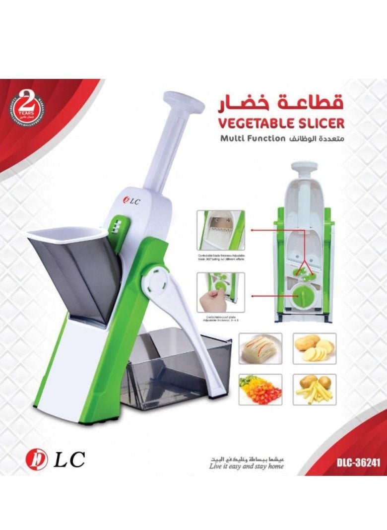 DLC - DLC-36241 4 in 1 Hand Food Vegetable Cutter - Image 1