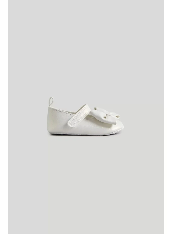 مذركير White Ballerina Shoes and Headband Set