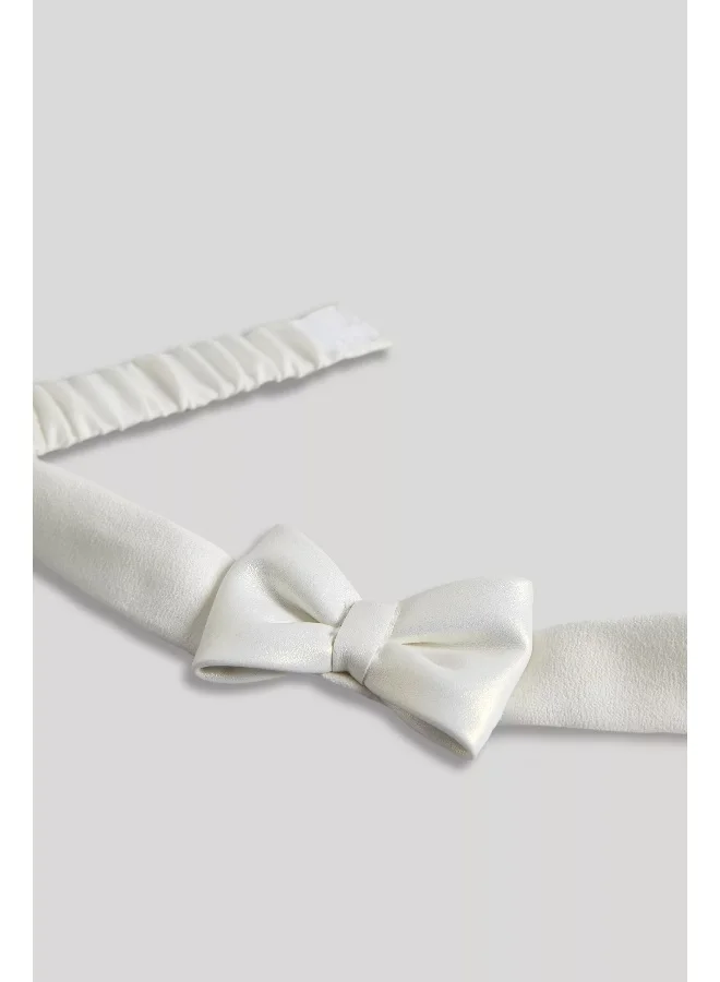 مذركير White Ballerina Shoes and Headband Set