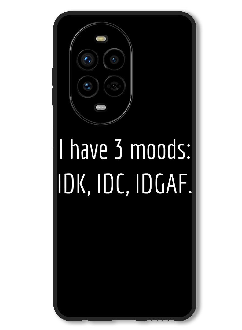 Theodor Case Compatible with Huawei Nova 13 Pro Protection Shockproof Bumper Cover i have 3 Moods - Image 1