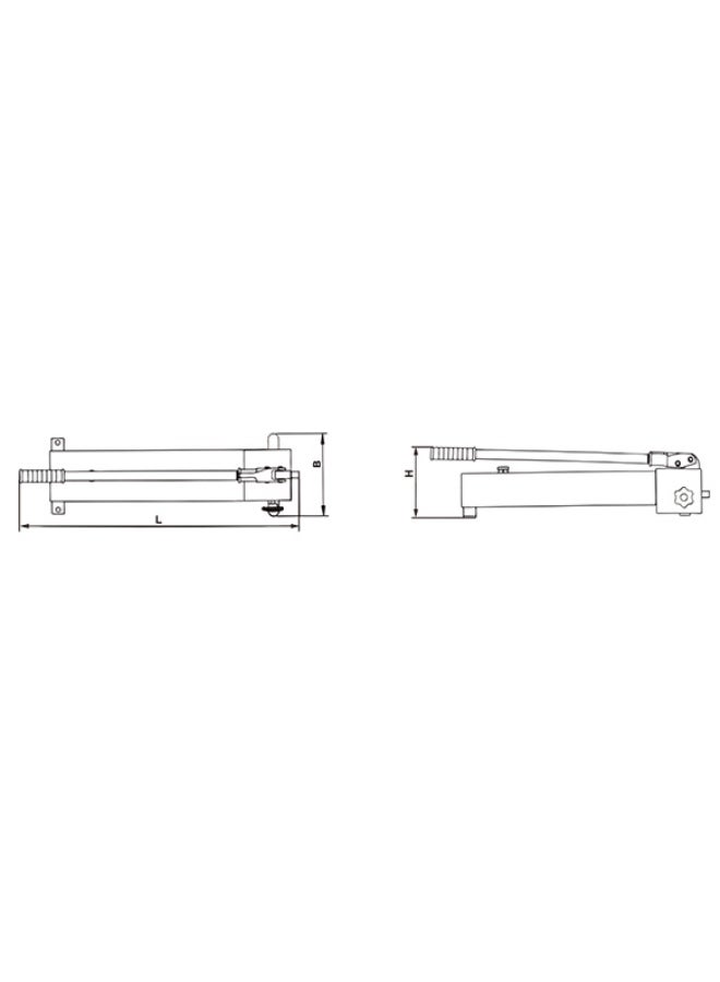 Hydrol Hydraulic Hand Pump CP-700S High Pressure Portable Manual Hydraulic Pump - Image 2