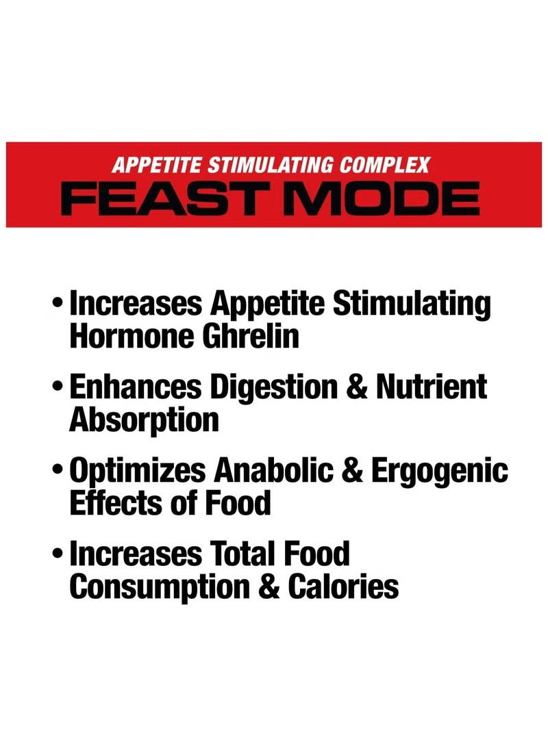 ماسيلميدز Musclemeds، Feast Mode، حبوب زيادة الوزن، 90 كبسولة، 30 حصة - Image 3