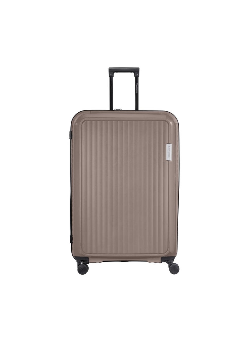 Wenger Optimo Hardside Expandable 84cm Check-In Luggage Trolley Brown- 653318  - Image 1