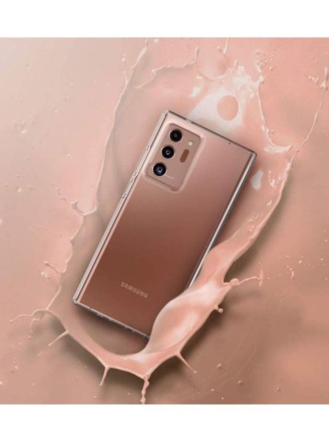 NIBEMINENT Liquid Crystal Protective Case Cover For Samsung Galaxy Note20 Ultra clear - Image 5