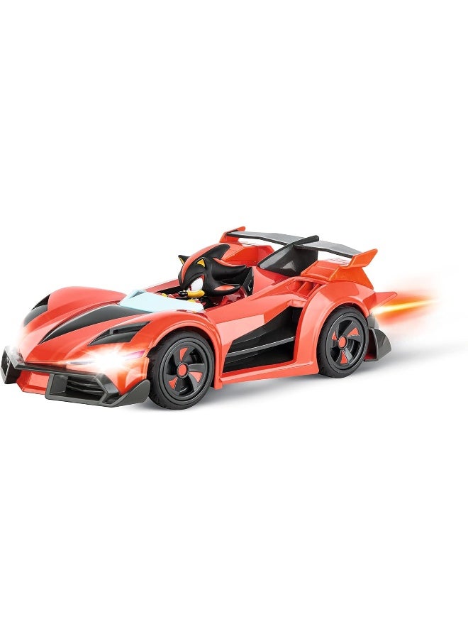 Carrera RC 2.4GHz Team Sonic Racing - Shadow, Performance Version I Officially Licensed I Full Function I LED Headlights I Up to 9 km/h I For Ages 6+ - Image 3